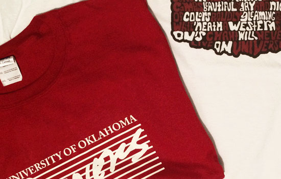 University of Oklahoma T-Shirts