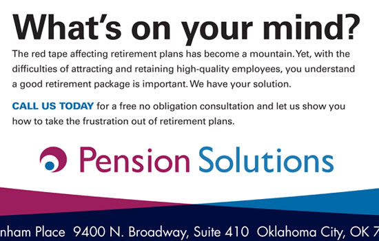 Pension Solutions Advertisement